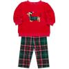 Little Me Clothes for Baby Boys’ Fancy Dress Party Pups Assorted Set, 3 Months to 9 Months(Red/Green)