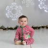 Little Me Clothes for Baby Boys’ and Girls’ Holiday Footies Rompers Sleepers, Newborn to 6 Months(Reindeer Stripe Footie)