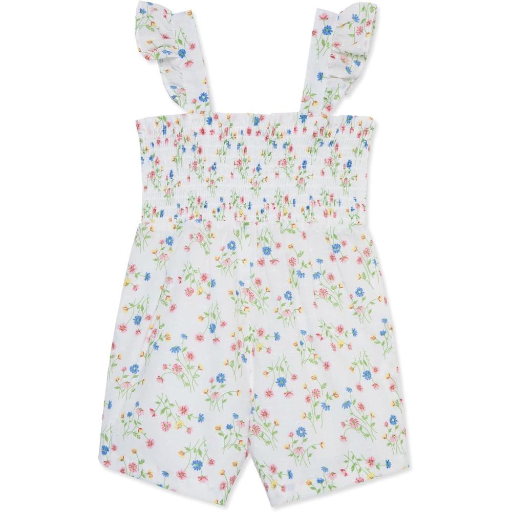 imageLittle Me Clothes for Baby Girls Woven Romper 12 Months 4 Toddler