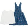Little Me Clothes for Baby Girl’s 2-PC Jumper Dress and Shirt Sets