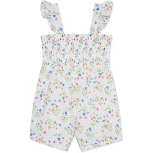 Little Me Clothes for Baby Girls’ Woven Romper, 12 Months – 4 Toddler
