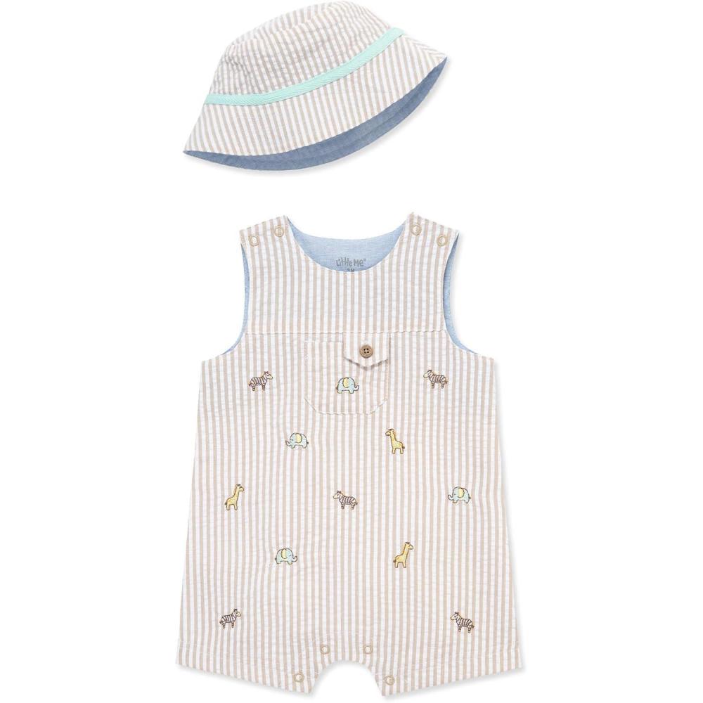 imageLittle Me Baby Boys 2PieceTan Safari