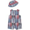 Little Me Baby Boys’ 2-Piece(Plaid Patch)