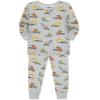 Little Me Clothes for Baby Boys’ 2-Pack Bamboo Pajama Set, 12 Months – 4Toddler(Micro Chip)