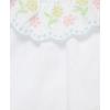 Little Me Clothes for Baby Girls’ Woven Sunsuit and Headband Set, 3-12 Months(White/Pink)