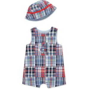 Little Me Baby Boys’ 2-Piece(Plaid Patch)