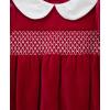 Little Me Clothes for Baby Girls’ Bubble Set, Matching Romper, Headband, and Socks, 3 Months to 12 Months(Red)
