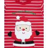 Little Me Clothes for Baby Boys’ 3-Piece Christmas Santa Jogger Pajama Set, 3M