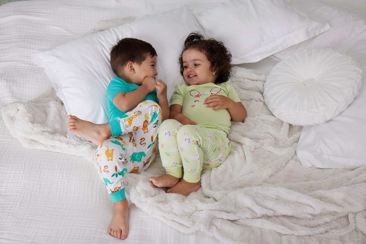 imageLittle Me Clothes for Baby Boys 3Piece Pajamas 12 Months 4 Toddler