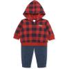 Little Me Clothes for Baby Boys’ 3-Piece Hoodie, Shirt and Pant Sets, 0-12 Months