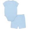 Little Me Simply Essential Solids 100% Organic Clothes for Baby Boys’ 2-Piece Short Set, 0-12 Months