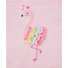 Little Me Baby Girls’ Girls Two-piece Rash Guard Set(Pink Flamingo)