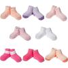 Little Me Baby Girl Socks, 8 Pairs, 0-12 Months(Assorted)