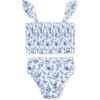 Little Me Clothes for Baby Girls’ Two-Piece Tankini Swimsuit, 0-3 Months – 4 Toddler