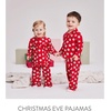 Little Me Baby Boys’ and Girls’ Christmas Holiday Santa Print Pajamas(Blue)