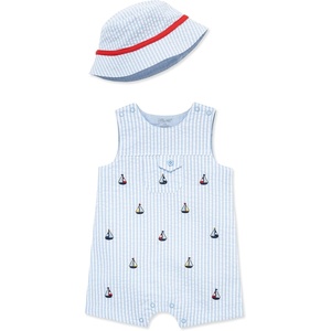 Little Me Baby Boys’ Lcd12918n-parent(Blue Sailboat)
